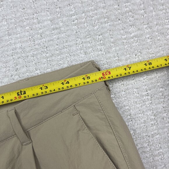 Helly Hansen Tech Athletic Lightweight Pants Women Sz S Beige Preppy - Picture 5 of 8